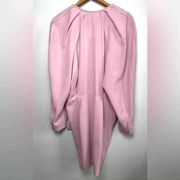 Stylish Draped Lilac mini dress by IRO Paris - Picture 4 of 9